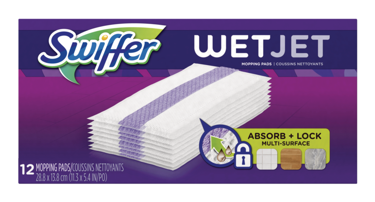 Chiffons en microcarence pour Swiffer WetJet, tampons de