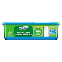 Swiffer Sweeper Wet Mopping Cloths, Open-Window Fresh, 24-pk Front_Flat
