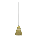 Mastercraft Corn Broom with Wood Handle Front_Flat