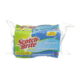 3M Scotch-Brite All-Purpose Non-Scratch Scrub Sponge, 3-pk Front_Elevated