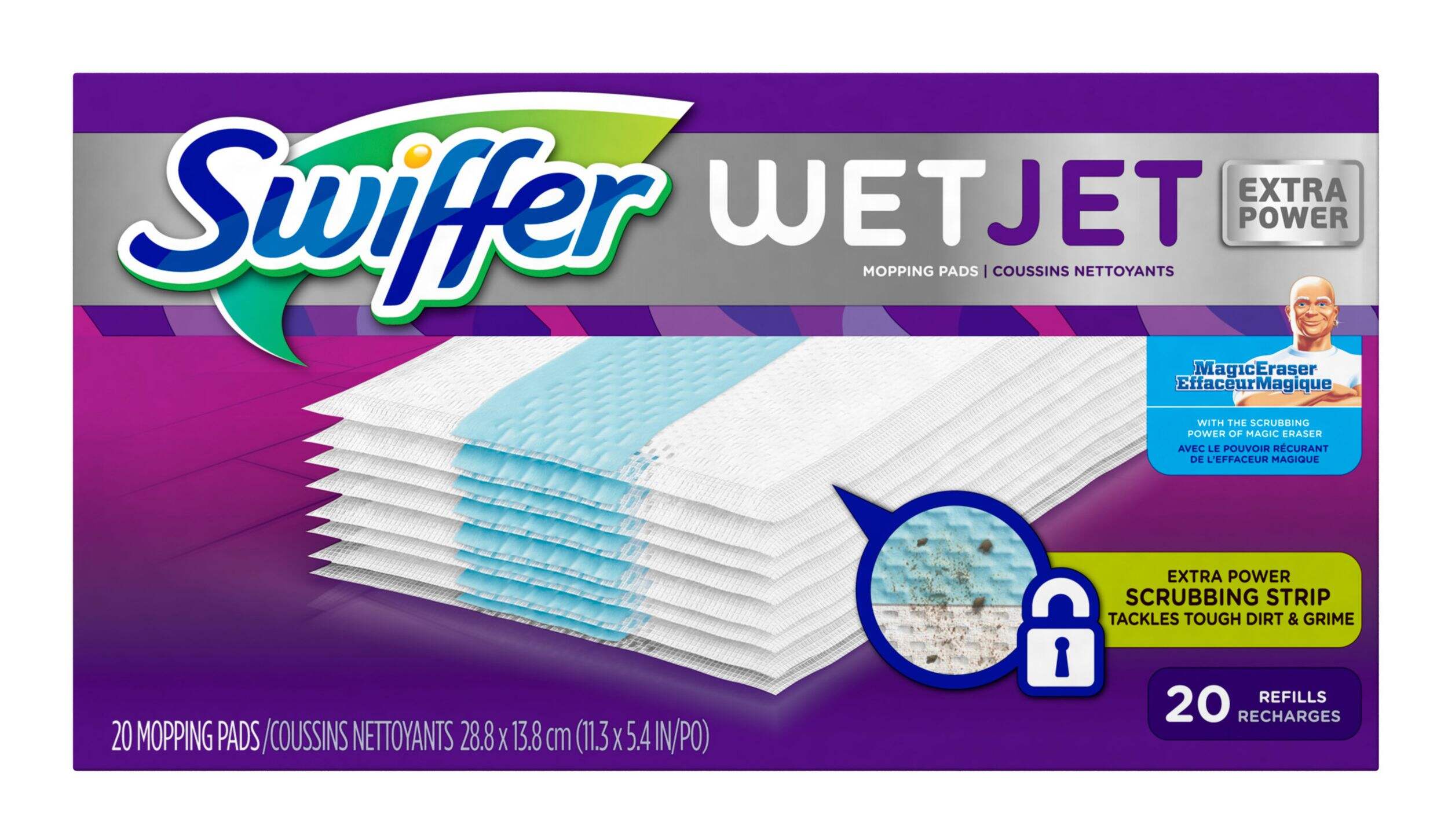 Swiffer WetJet HeavyDuty Mop Refills / Mop Pads, 20pk Canadian Tire