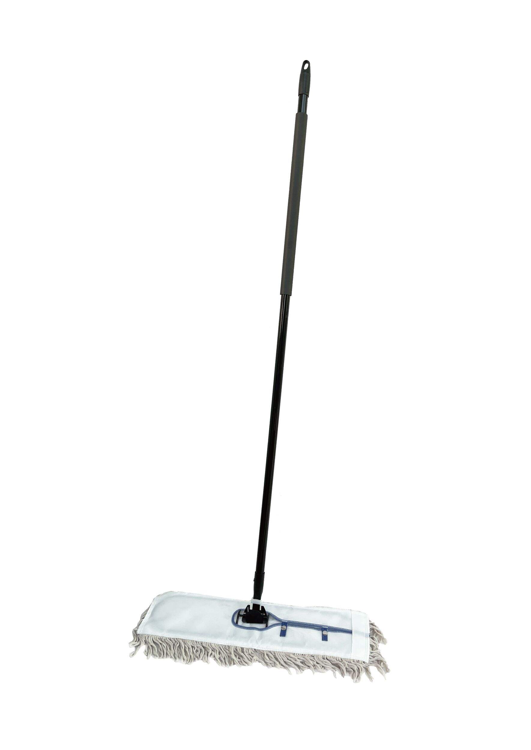 Mastercraft Heavy-Duty Reusable Cotton Dust Mop, 24-in Front_Three_Fourths_Angled_Left