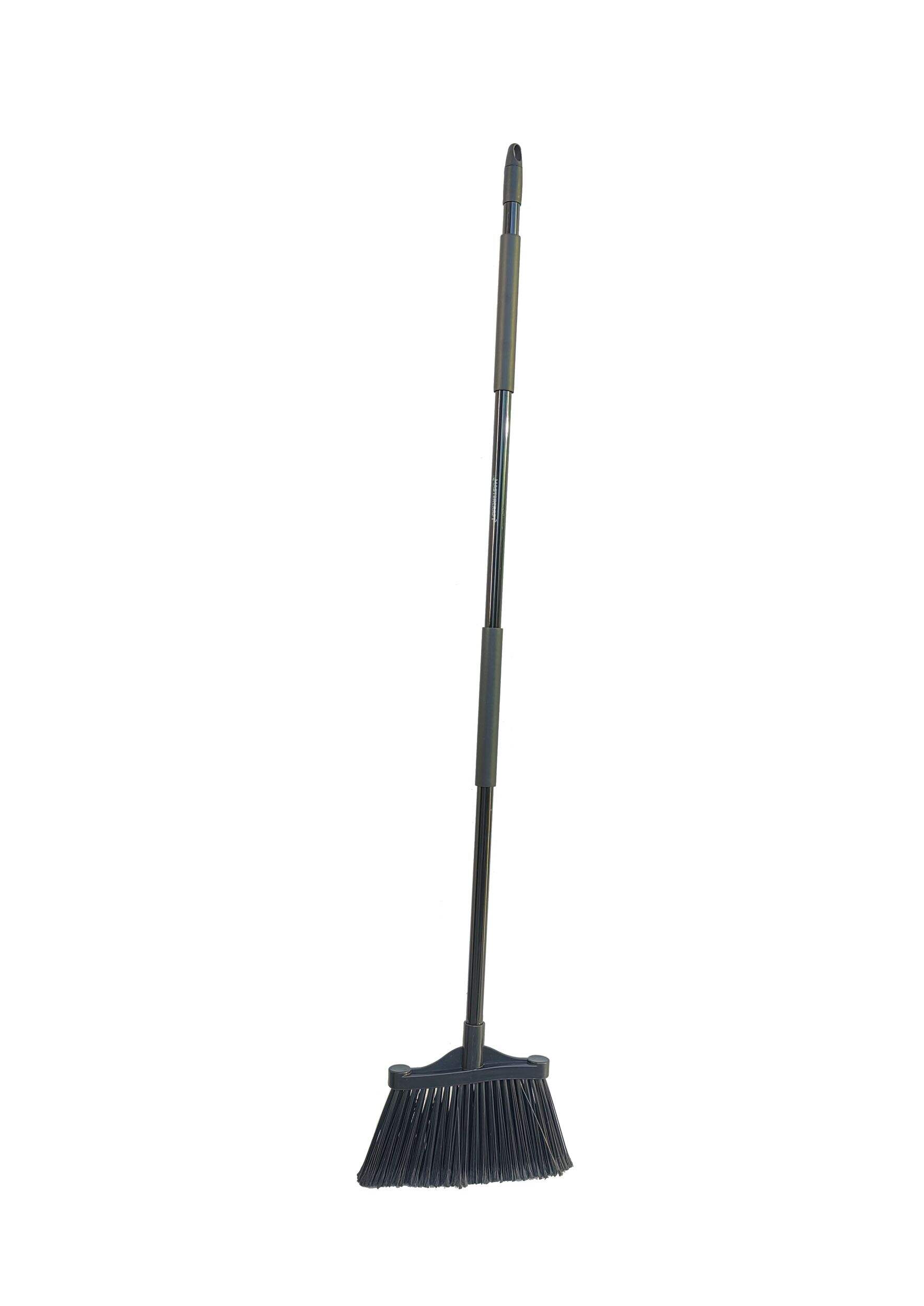 Mastercraft Wide Angle Broom with Metal Handle, 48-in Front_Angled_Left