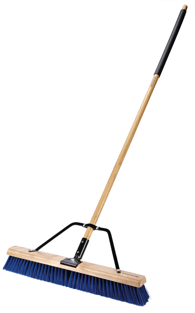 Mastercraft Wide Angle Broom with Wood Handle, 48in Canadian Tire