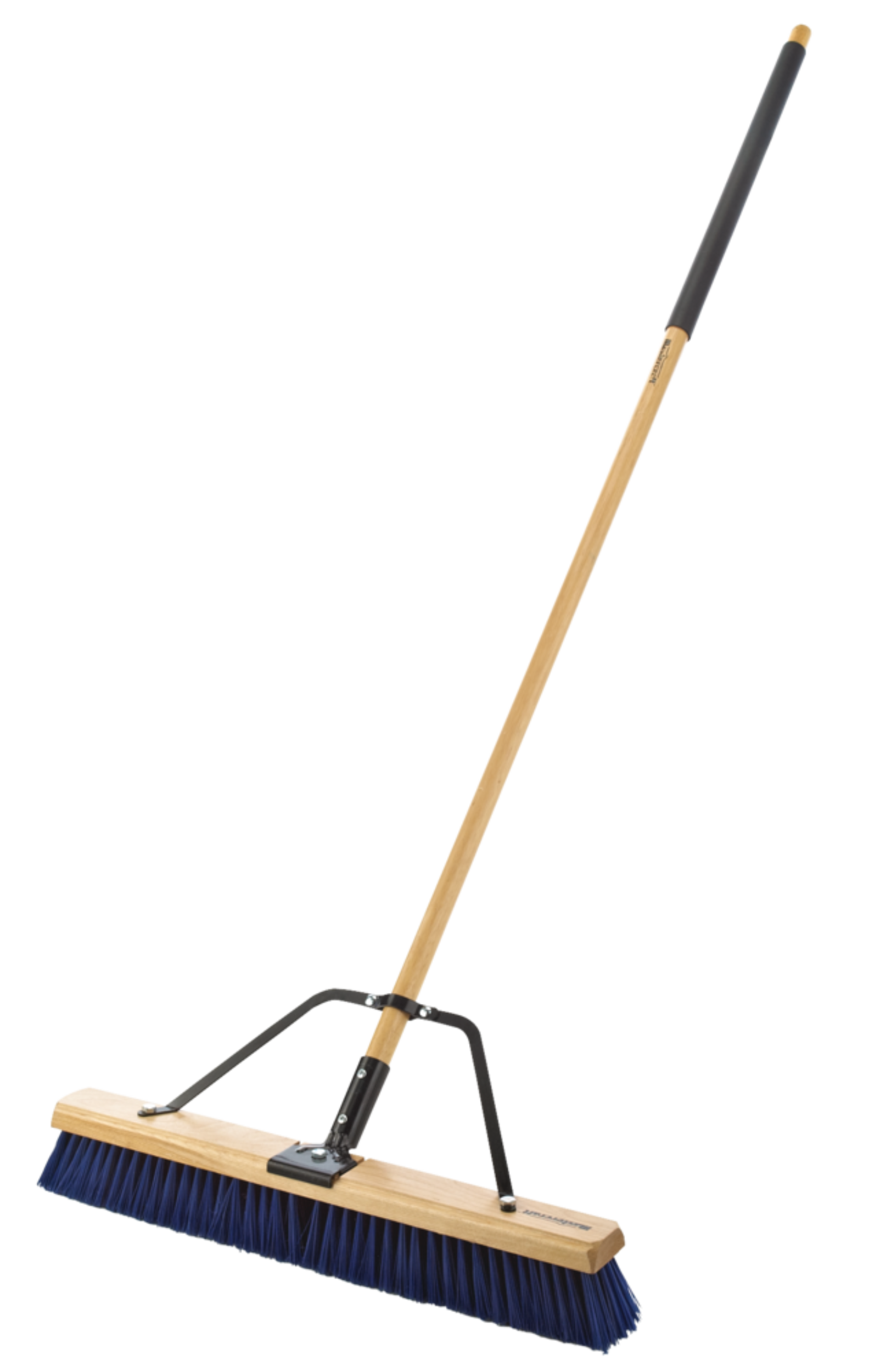 Mastercraft Multi-Surface Assembled Push Broom Front_Three_Fourths_Angled_Left