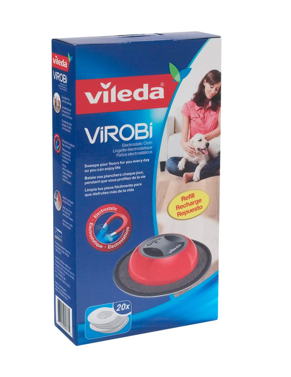 Recambio Vileda Virobi - 20 unidades