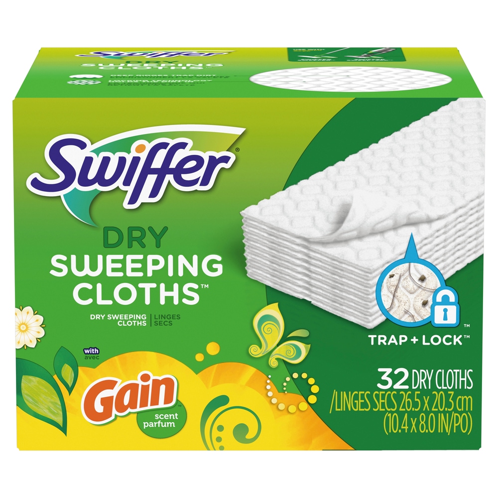 Swiffer Dry Sweeping Cloths, Gain Scent, 32pk Canadian Tire