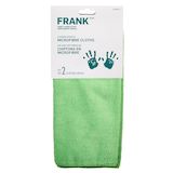 Chiffons en microfibres tout usage FRANK, paq. 2