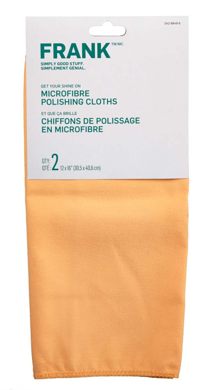 FRANK All-Purpose Machine Washable Microfibre Cloths, Assorted