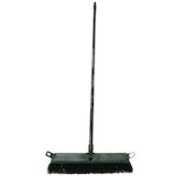 All-Purpose Push Broom with Metal Handle, 18-in Front_Flat
