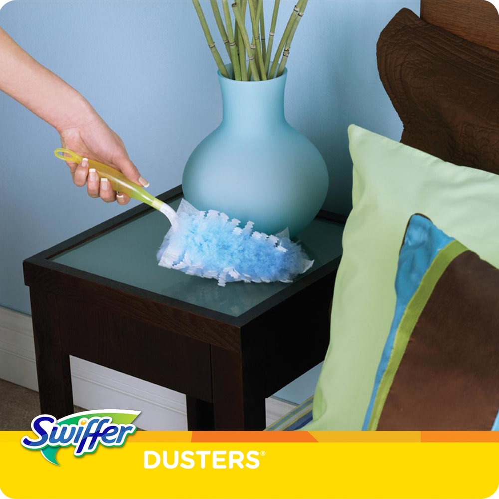 Swiffer Dusters Starter Kit, Kit Includes 1 Handle and 5 Dusters