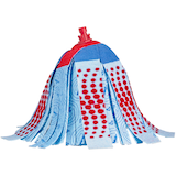 Vileda SuperTwist 3-Action XL Mop Refill, Reusable Mop Head Replacement Front_Flat