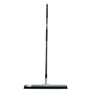 Mastercraft Floor Squeegee with Rubber Blade, 24-in Front_Flat