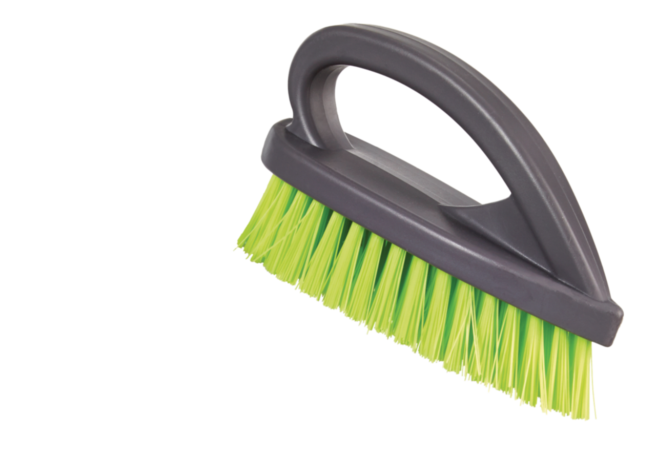 Handheld Stiff Scrub Brush (Medium)