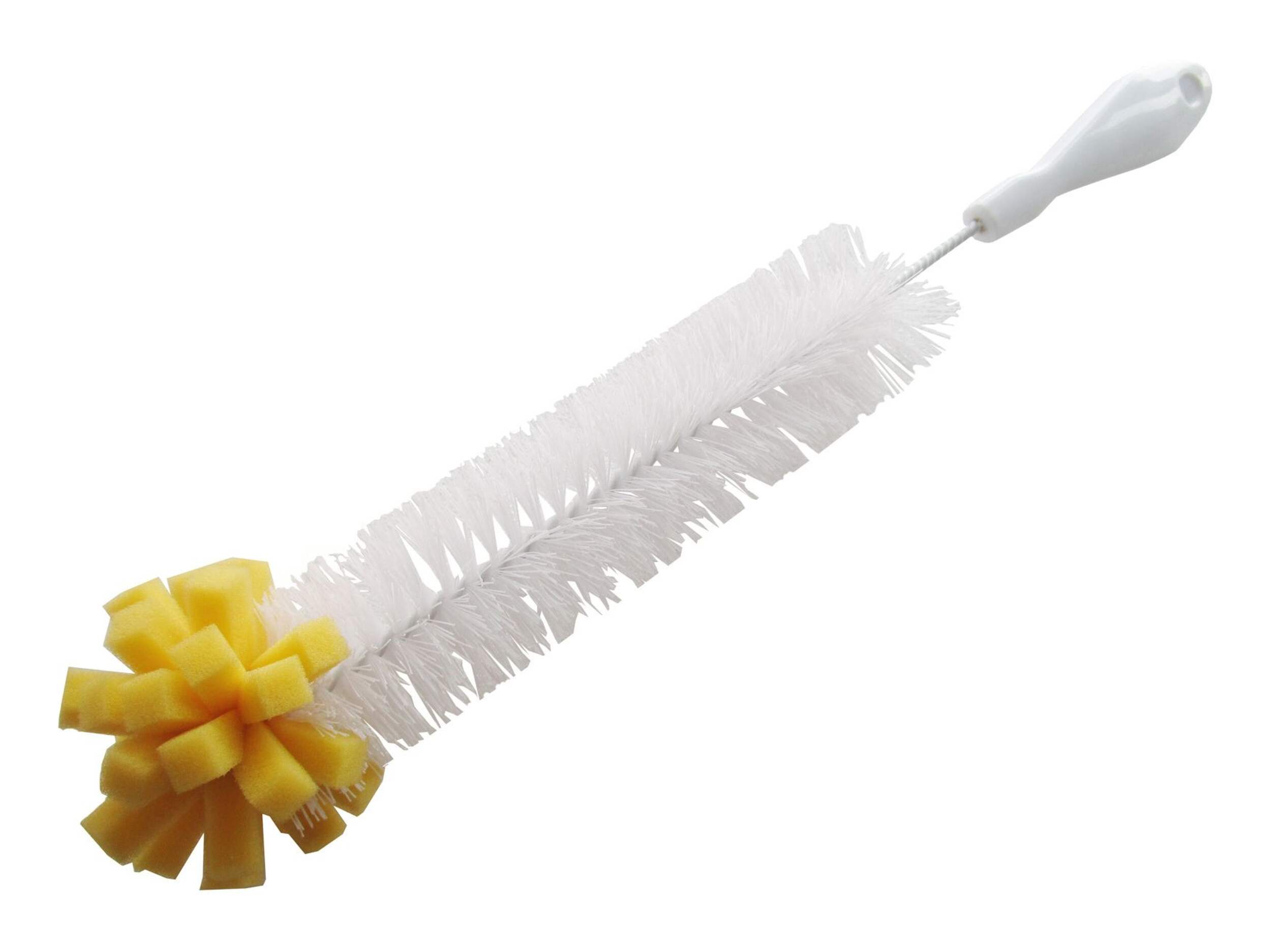 Bottle Brush with Stiff Fibre Bristles Front_Angled_Left