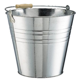 Mastercraft Rust-Proof Galvanized Pail / Bucket, 15L Front_Angled_Right