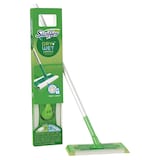 Swiffer Sweeper 2-in-1 Dry + Wet Floor Mopping and Sweeping Kit, Multi-Surface, Includes 1 Sweeper, 7 Dry Cloths, 3 Wet Cloths Composite_or_Mixed