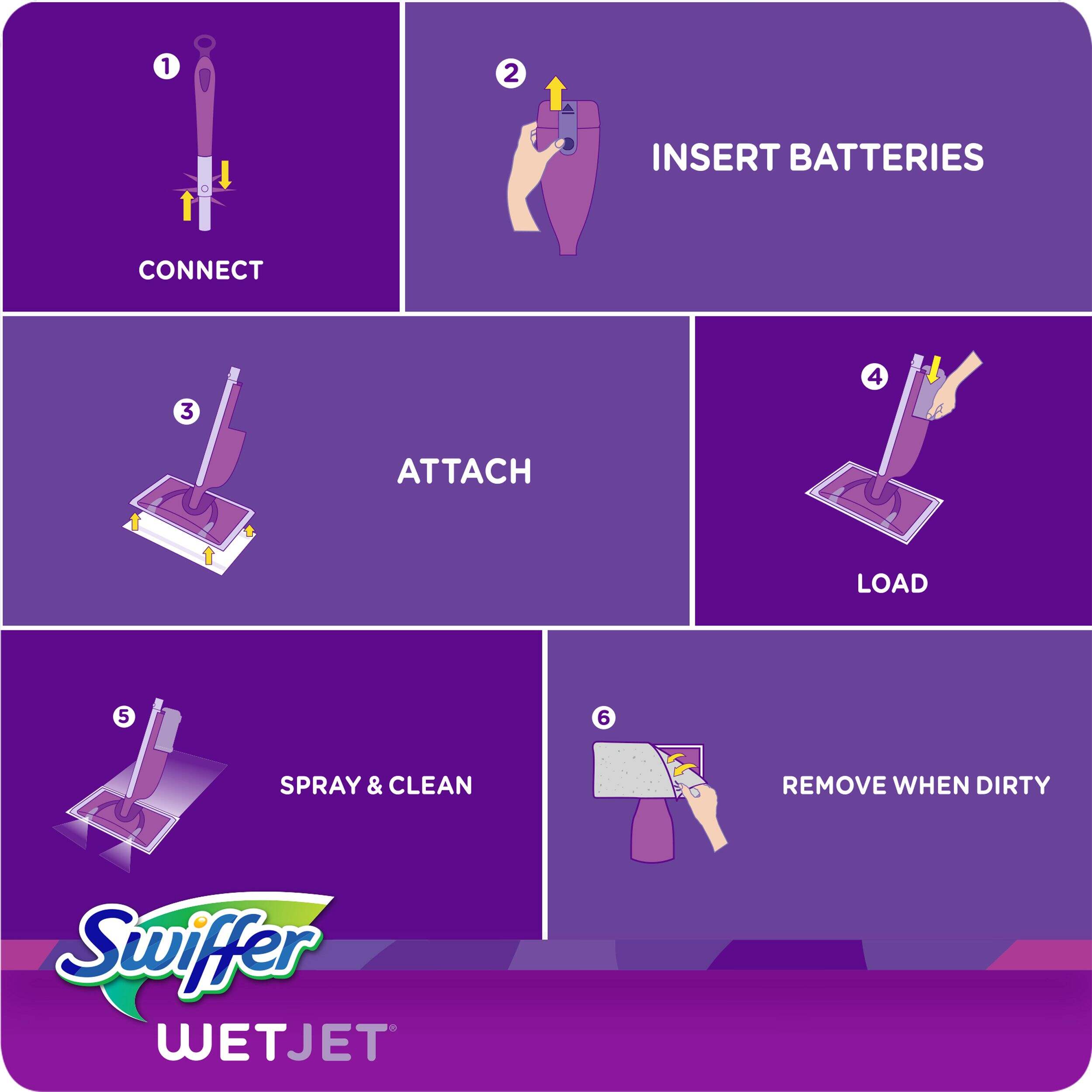 Swiffer WetJet Mop Starter Kit Canadian Tire