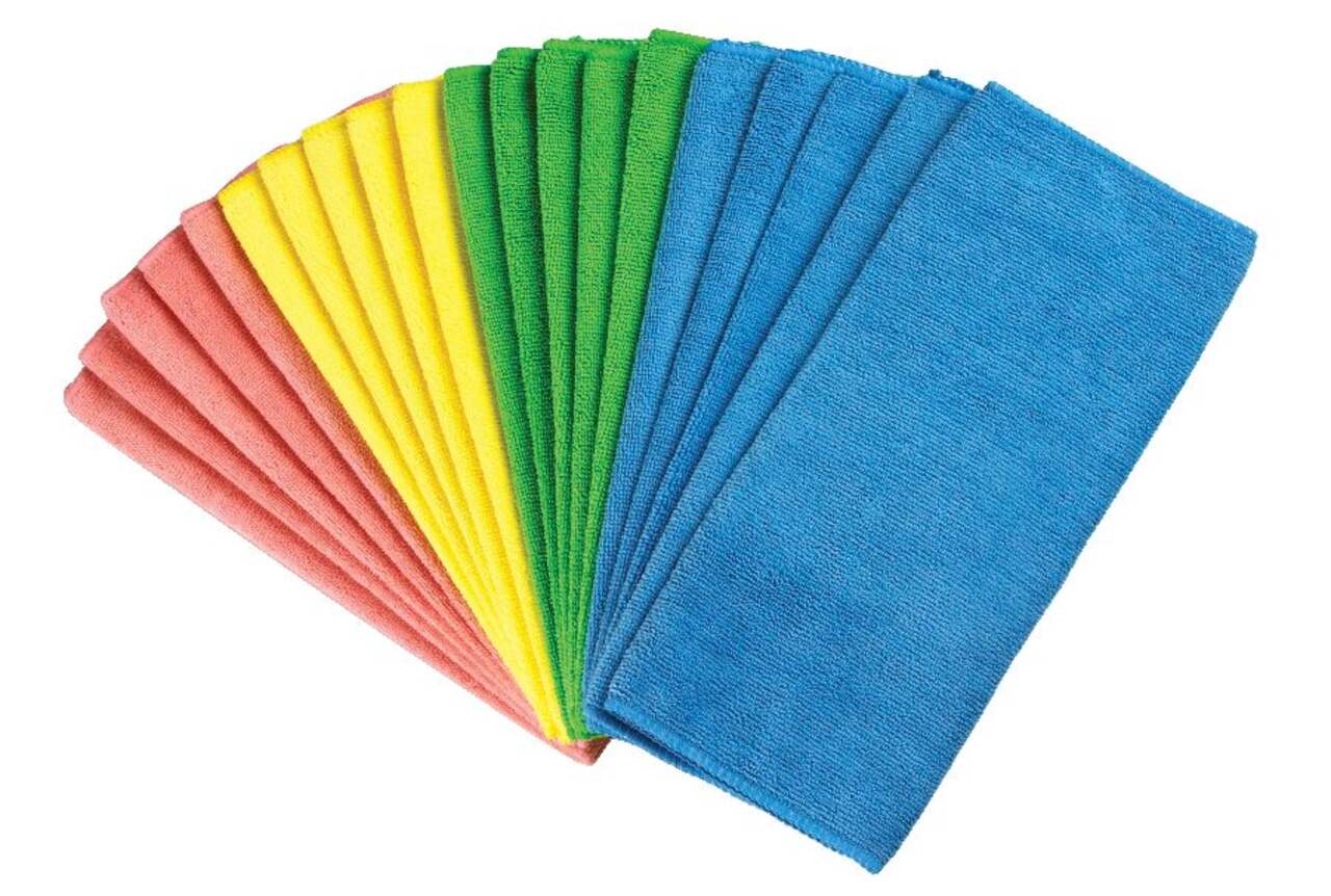 JDEFEG Soft Microfiber Towels Cleaning Lint- X Reusable Cleaning