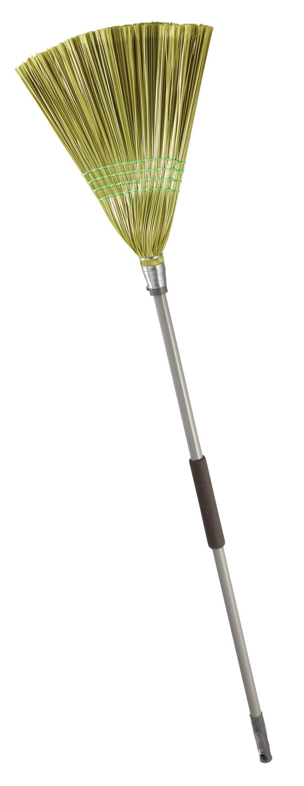 FRANK Poly Corn Broom with Metal Handle Front_Flat