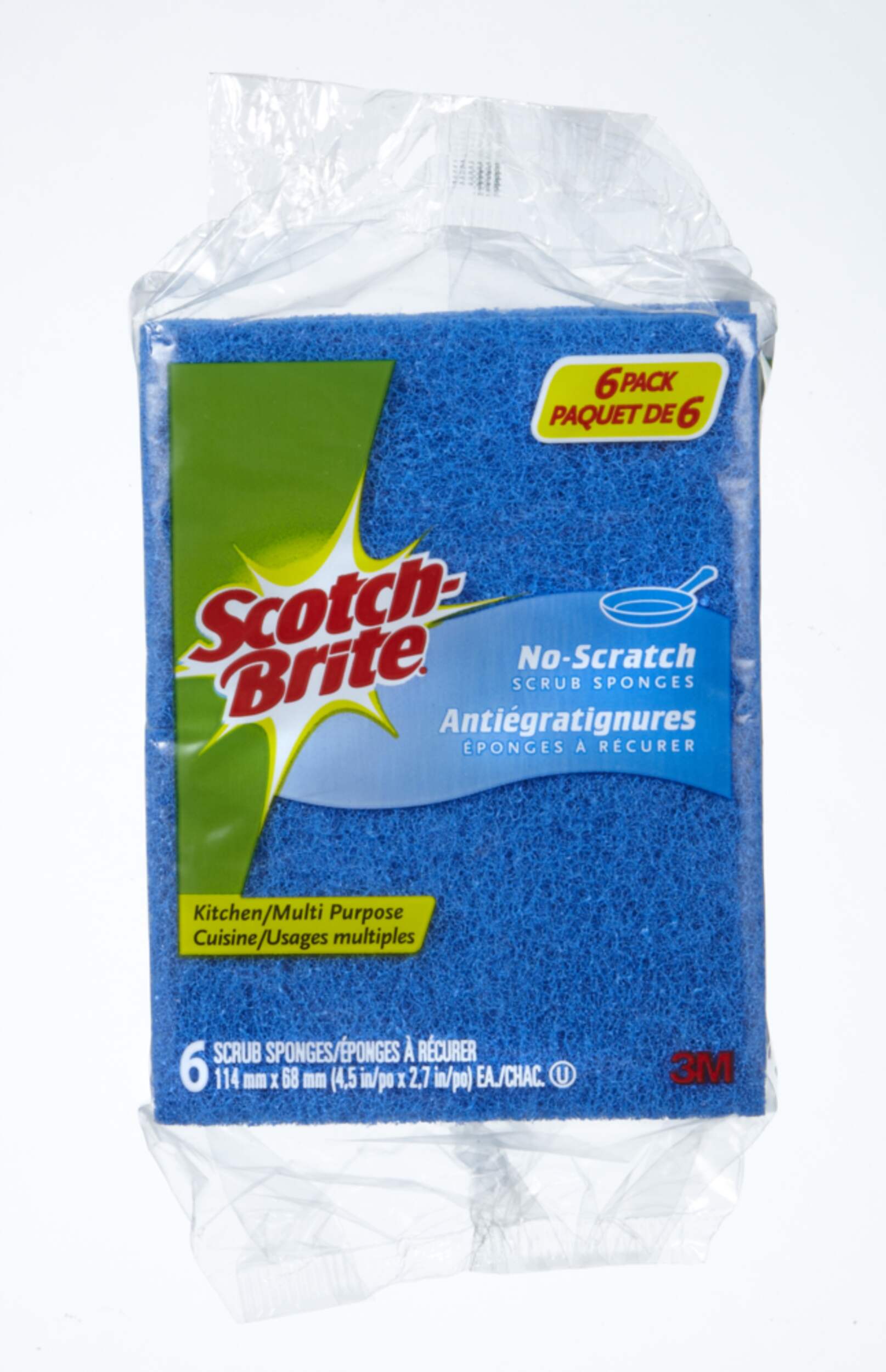 3M Scotch-Brite Non-Scratch All-Purpose Scrub Sponge, 6-pk | Canadian Tire