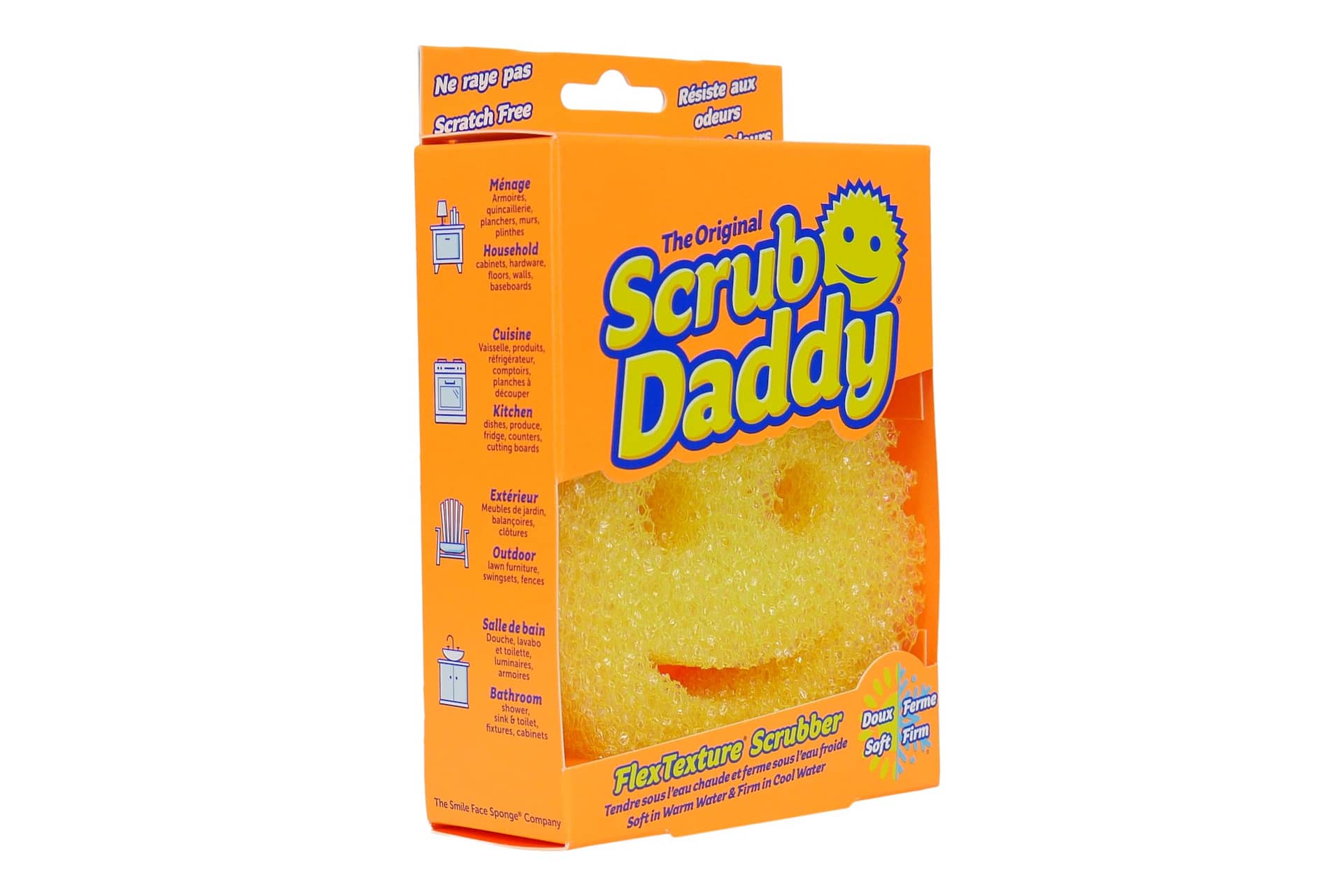 Éponge à récurer douce The Original Scrub Daddy
