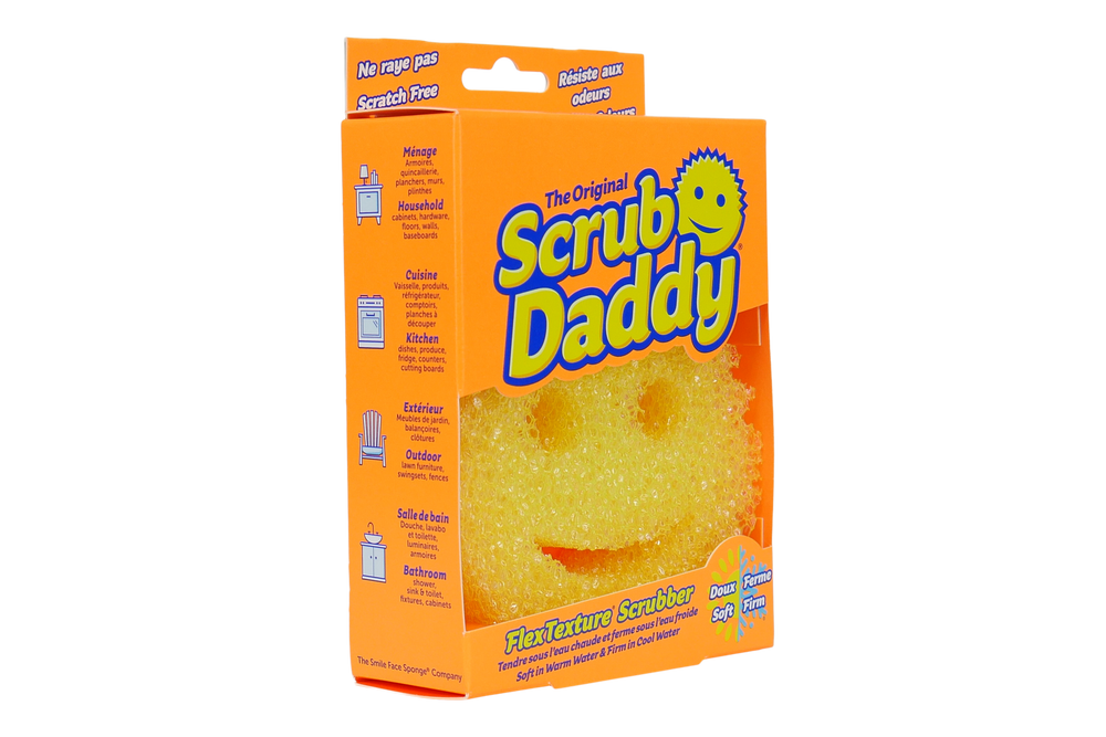 Éponge à récurer douce The Original Scrub Daddy | Canadian Tire