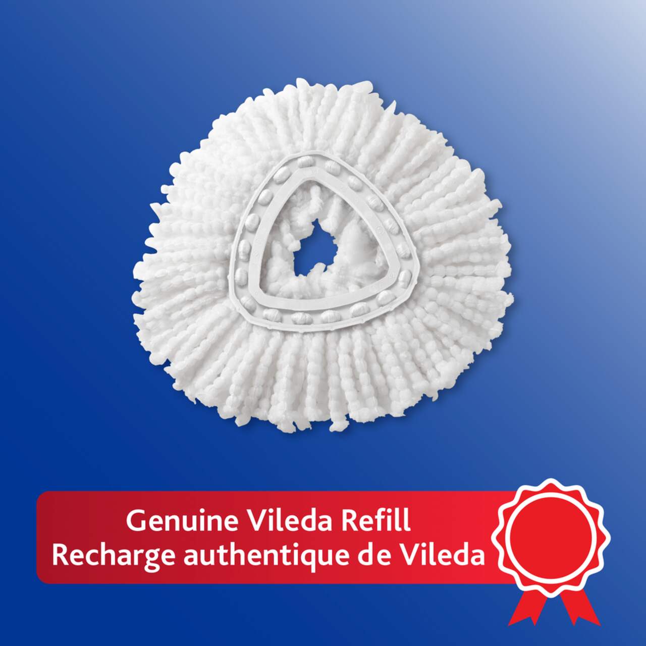 Vileda Recharge Vadrouille SuperTwist, élimine 99% des bactéries - 1 ea