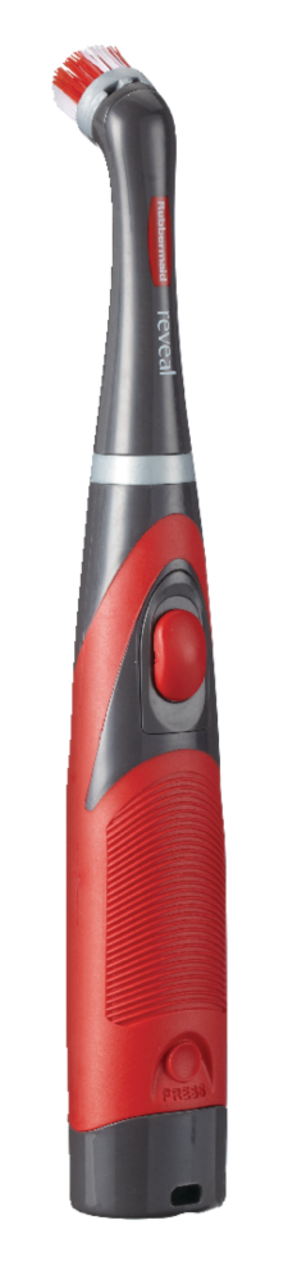 Rubbermaid Reveal Power Scrubber, Battery-Powered Cleaning Scrub Brush with  Oscillating Head