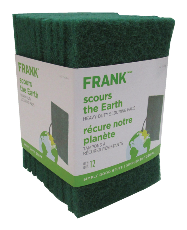 FRANK HeavyDuty Scouring Pads / Scrub Sponges, 12pk Canadian Tire
