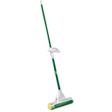 Libman Nitty Gritty Reusable Wringer Roller Mop with Scrub Brush Front_Angled_Right