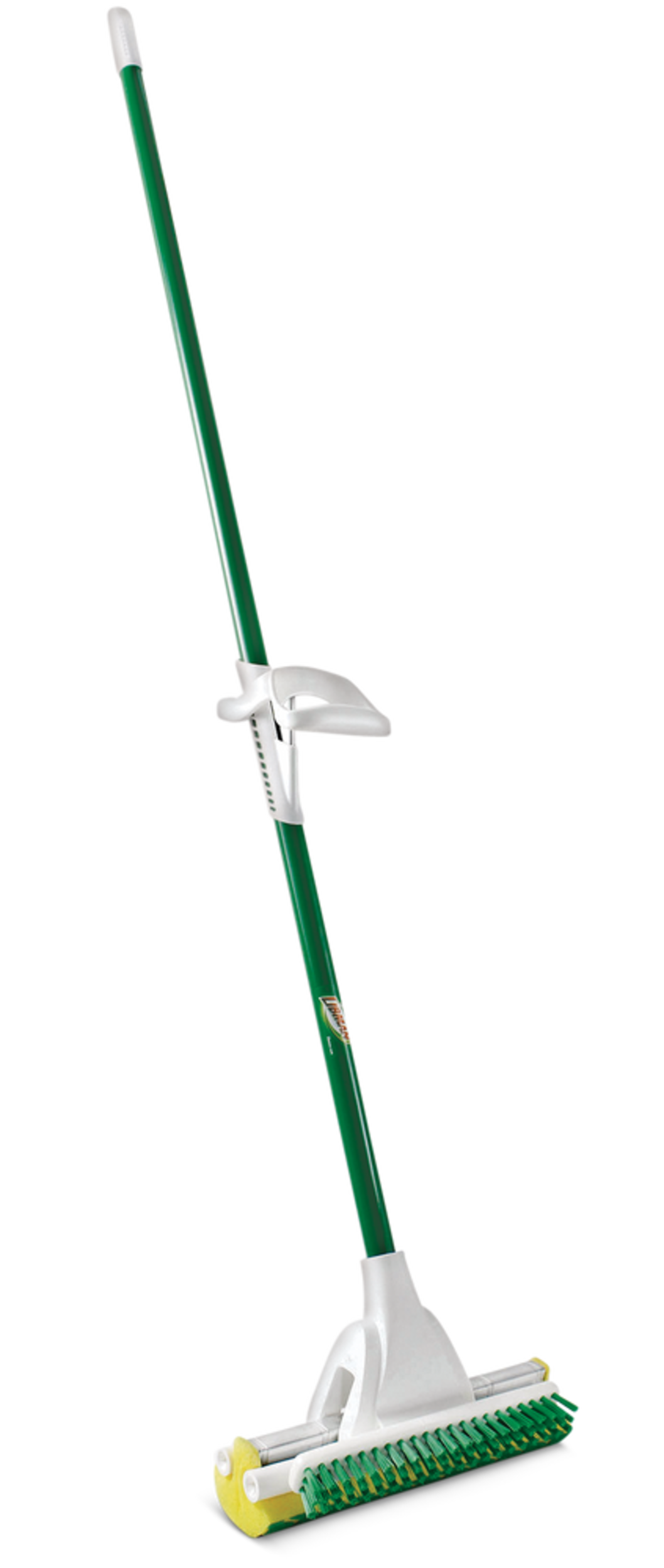 Libman Nitty Gritty Reusable Wringer Roller Mop with Scrub Brush