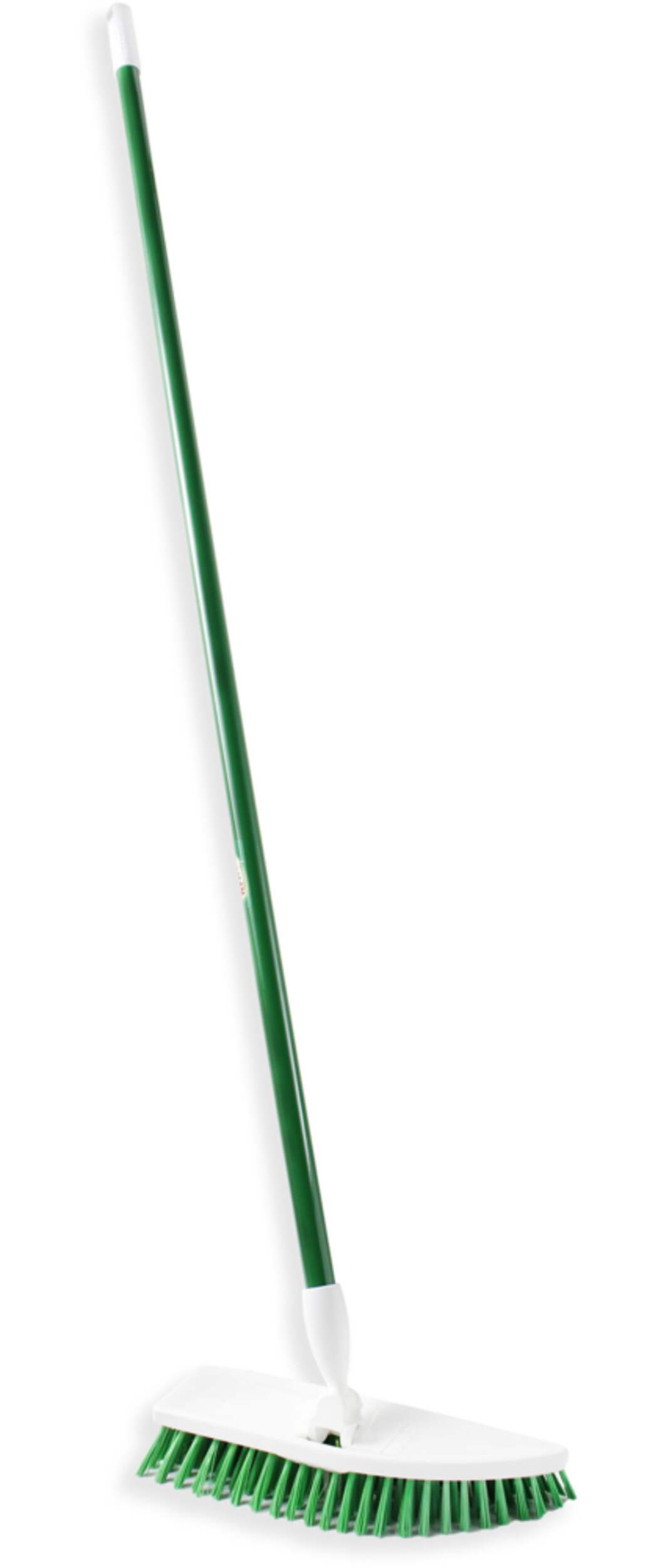 Libman No Knees Floor Scrub Brush with Angled Head Front_Three_Fourths_Angled_Right