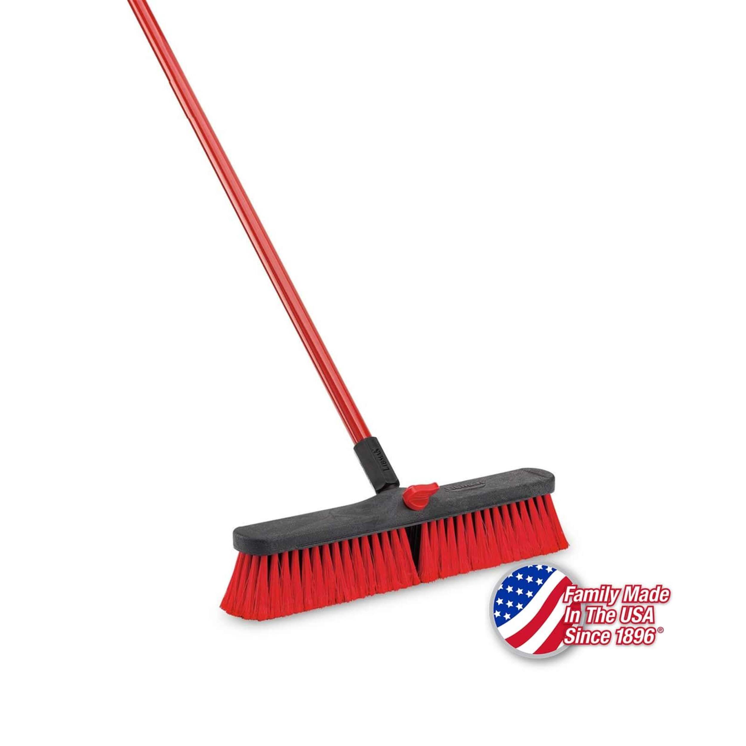 Libman MultiSurface Push Broom, 18in Canadian Tire
