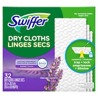 Swiffer Sweeper Dry Cloth Refills, Lavender Scent, 32 count Front_Flat