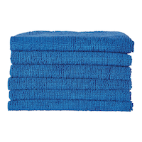 Chiffons en microfibres tout usage lavables à la machine Simplicité, bleu, paq. 40 Front_Elevated