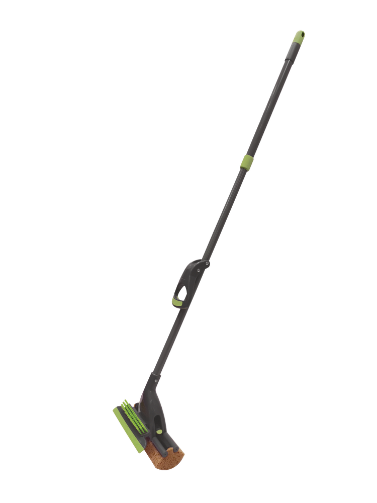 FRANK Reusable Roller Sponge Mop with Scrub Brush Canadian Tire