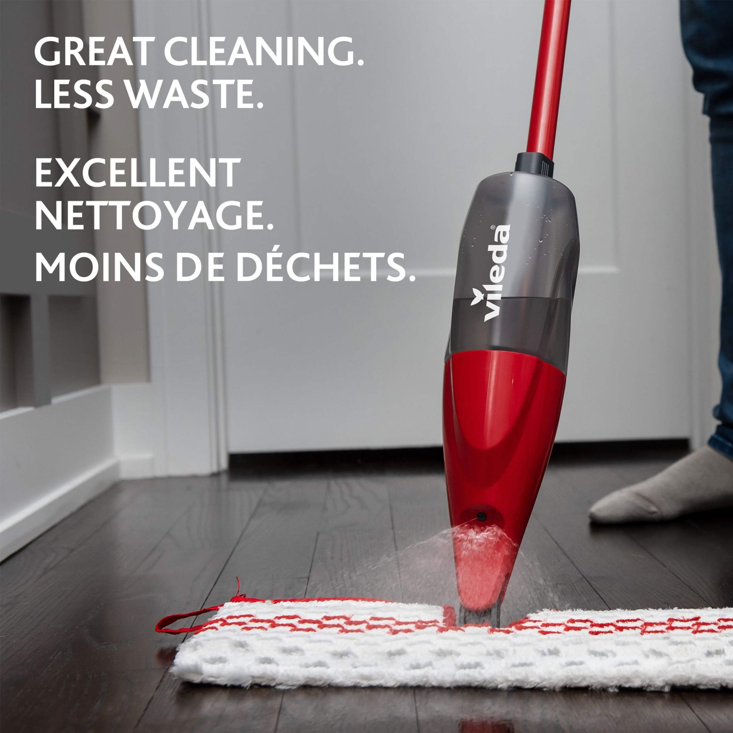 Vileda ProMist Max Microfibre Spray Mop Canadian Tire