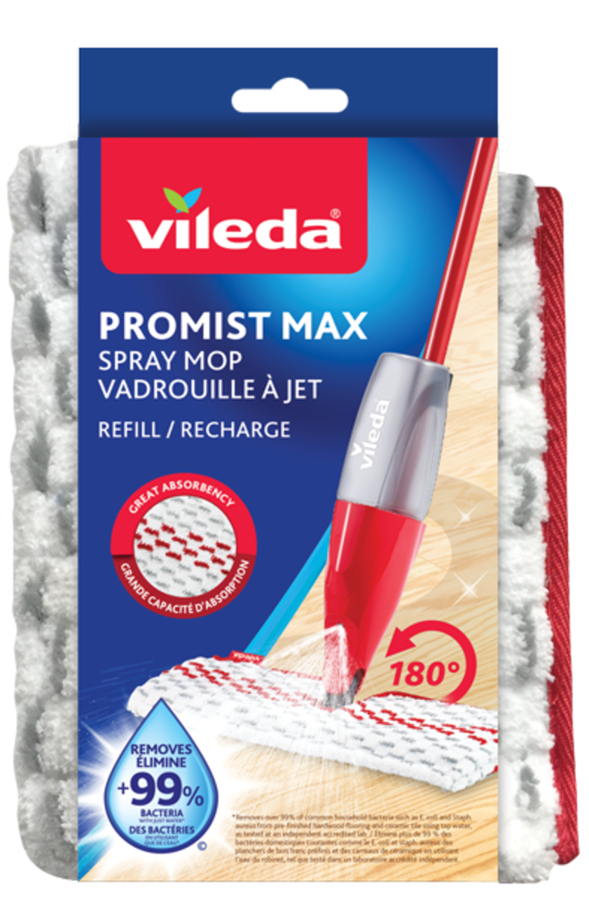 Vileda 12 Spray Max Flat Floor Spray Mop Refill