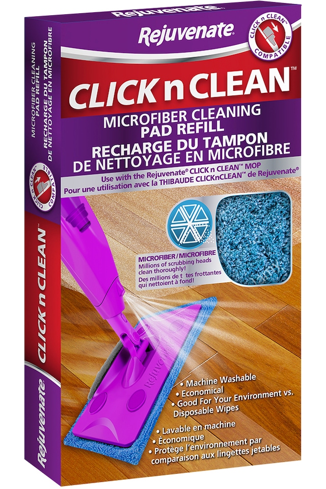 Rejuvenate Click n Clean Microfiber Cleaning Pad Refill Canadian Tire