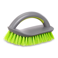 FRANK Angle Tip Scrub Brush with Easy To Grip Handle
