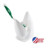 Libman Toilet Bowl Brush & Caddy Composite_or_Mixed