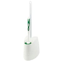 Libman Toilet Bowl Brush &  Steel Plunger Combo Front_Angled_Left