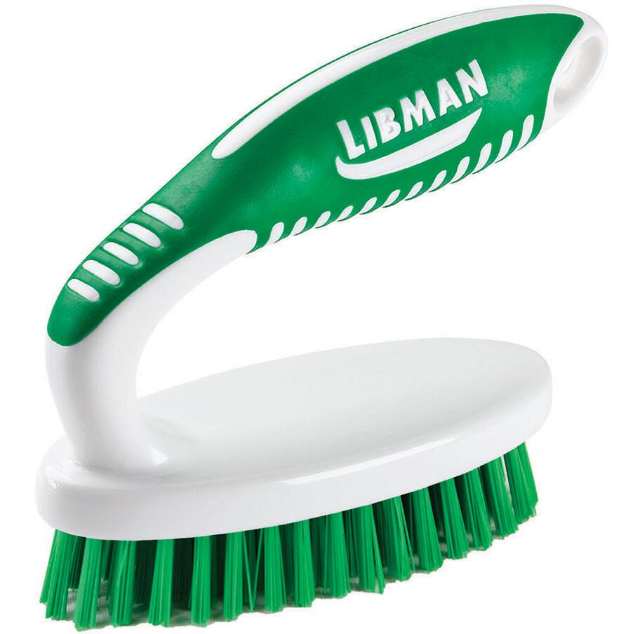 Libman Small Scrub Brush with Strong Polymer Bristles