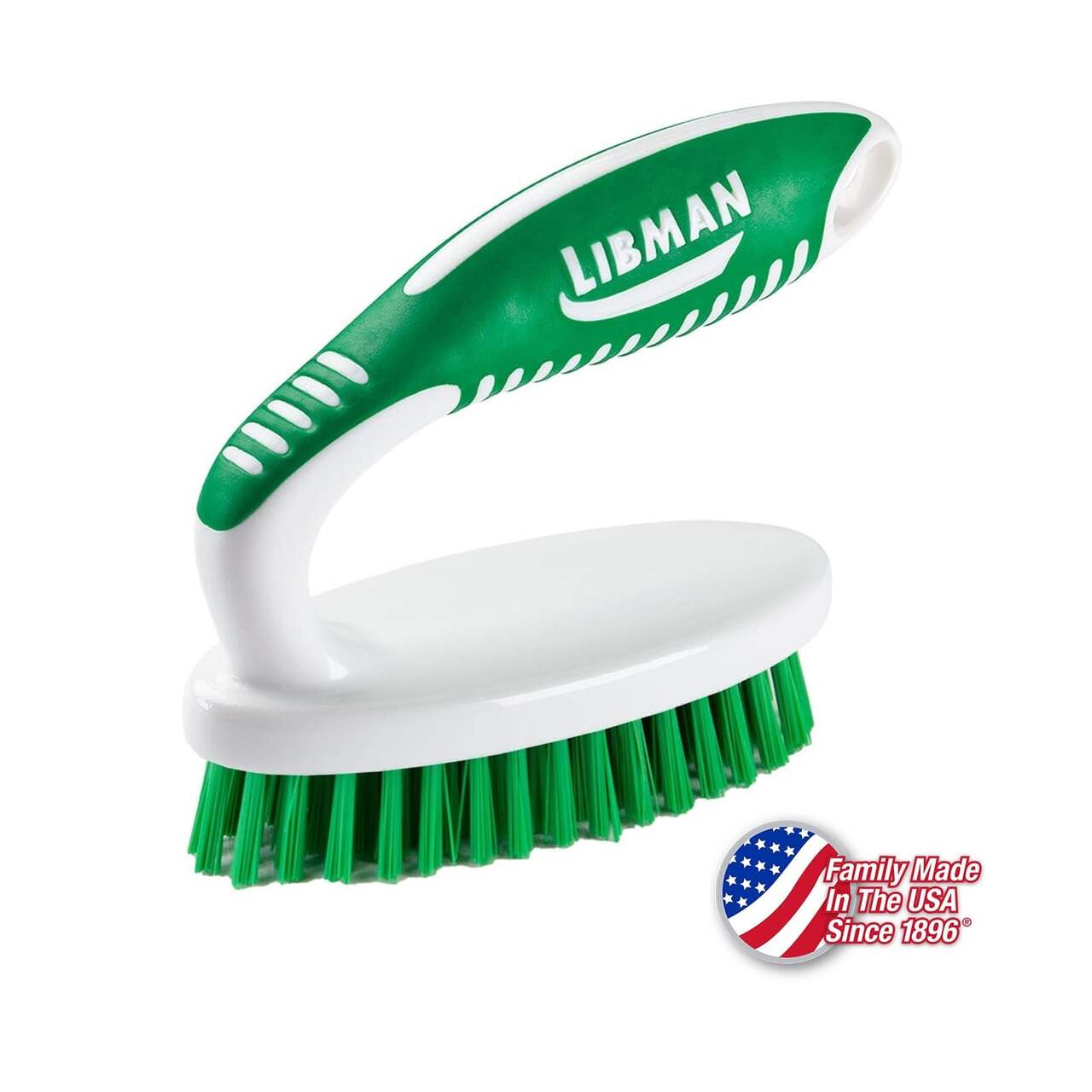 Libman Small Scrub Brush with Strong Polymer Bristles