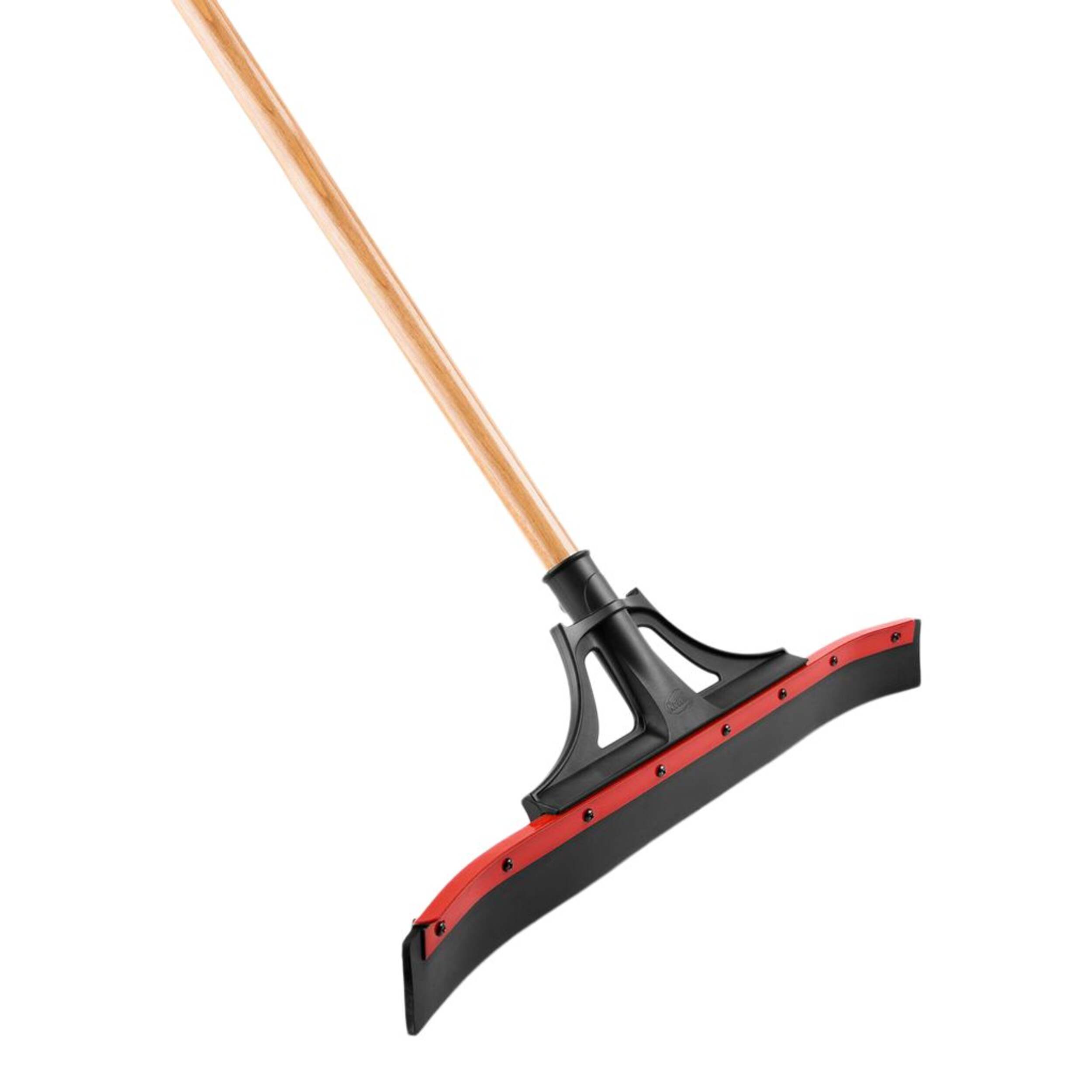 Libman Heavy-Duty Curved Floor Squeegee, Rubber Blade, 24-in Front_Angled_Right