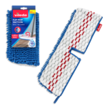 Vileda Flip Mop 3Action Refill, Reusable Mop Head Replacement Composite_or_Mixed