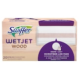 Swiffer WetJet Wood Spray Mop Refill Mopping Pads, 20 count Front_Elevated