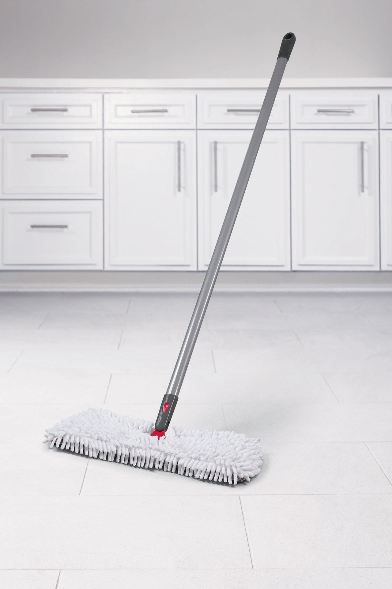 Rubbermaid 2in1 Microfibre Flat Mop, DualSided for Mopping and