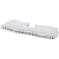 Rubbermaid 2-in-1 Microfibre Flat Mop Head Refill, Dual-Sided for Mopping and Dusting Front_Angled_Left